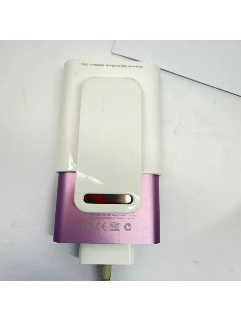 Apple iPod Mini 2nd Gen 4GB Pink Music Player w/ Charger - Storage Location: B-6